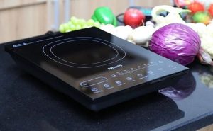 Thiết bị bếp từ đơn chất lượng cao màu đen